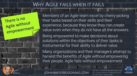There is no Agile without empowerment