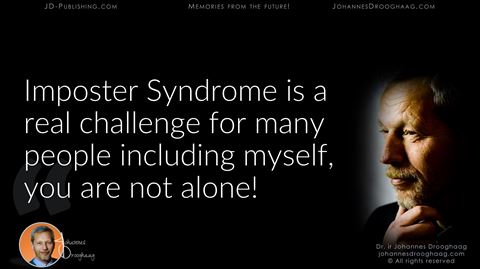 Imposter Syndrome is a real challenge for many people including myself, you are not alone!
